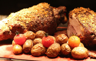 Lammkoteletts-grillen