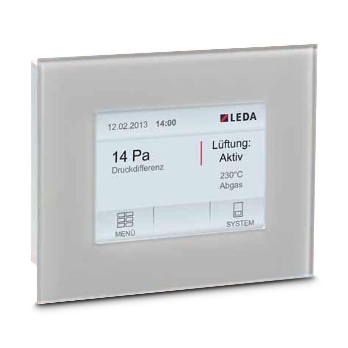 Unterdruckwächter LEDA Display