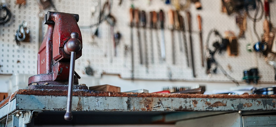 Werkbank-zum-Reparieren