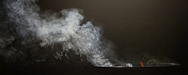 starke-Rauchentwicklung