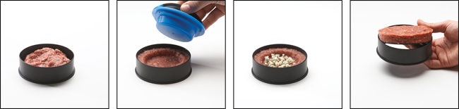 Burgerpresse-Anwendung