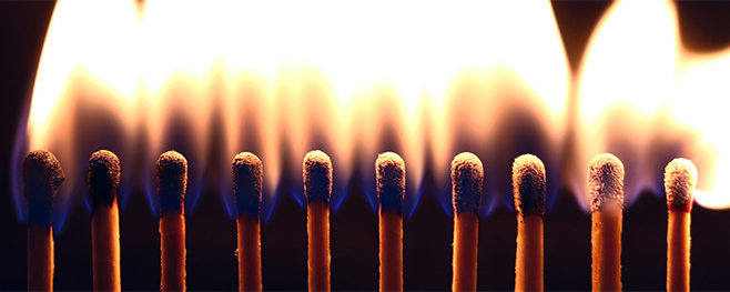 Anzuenden-Streichholz