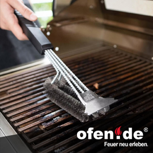 Grillbürsten aus unterschiedlichen Materialien finden Sie bei ofen.de