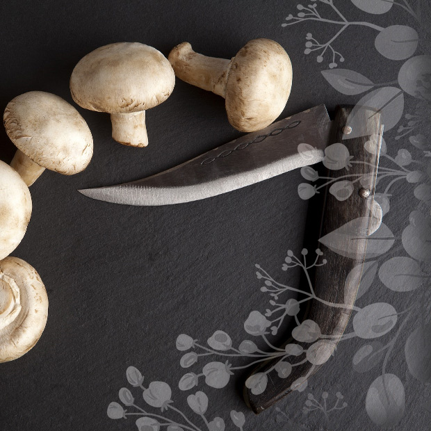 Grillgerichte mit Pilzen - Champignons vorbereiten