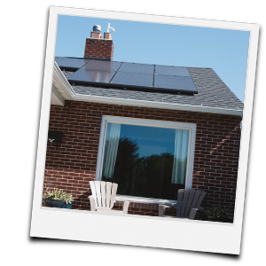 Solaranlage auf Dach