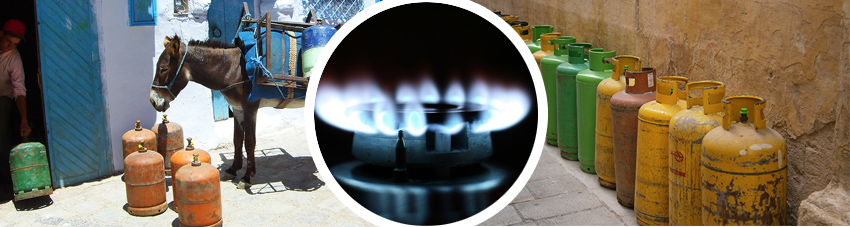 Bildfolge Gasflaschen richtig lagern