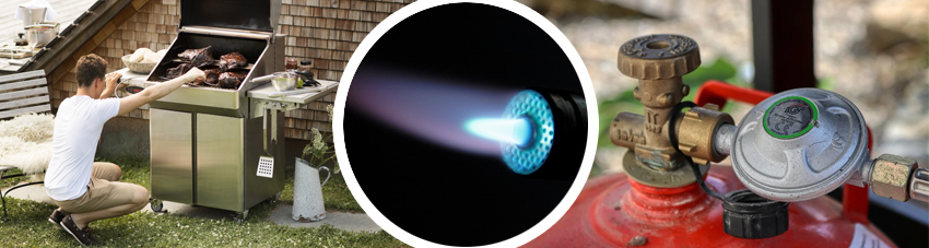 Bildfolge Gashahn richtig aufdrehen