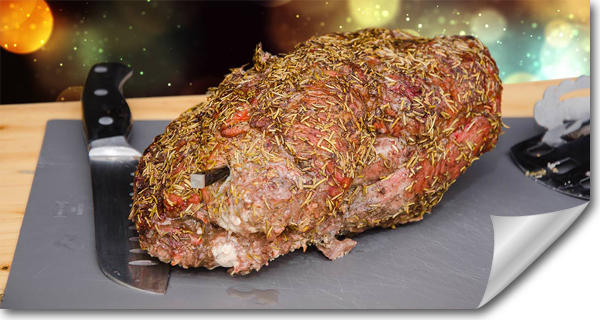 Bild von einem gegrillten Nackenbraten