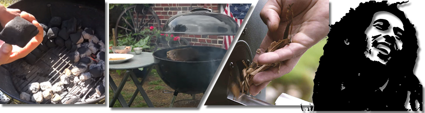Bildfolge das Fleisch richtig grillen und räuchern
