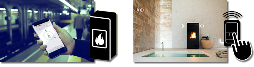 Bildcollage der 2 verschiedenen WLAN-Verbindungen