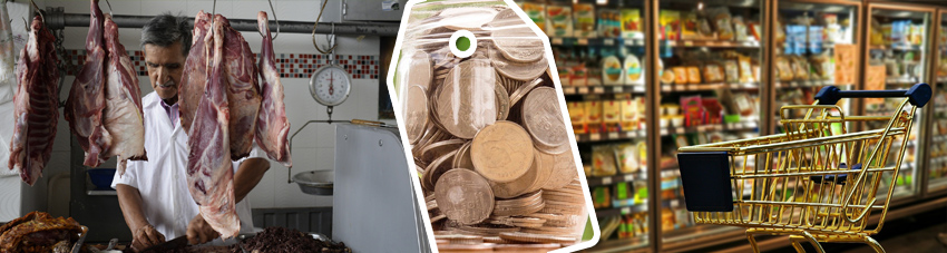 Bildfolge Metzkerfleisch vs. Discounterfleisch