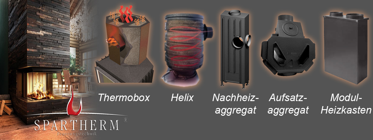 Veranschaulichung verschiedener Speicher von Spartherm