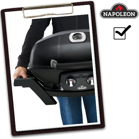 Napoleon Grill Test - der TravelQ ist leicht zu tragen