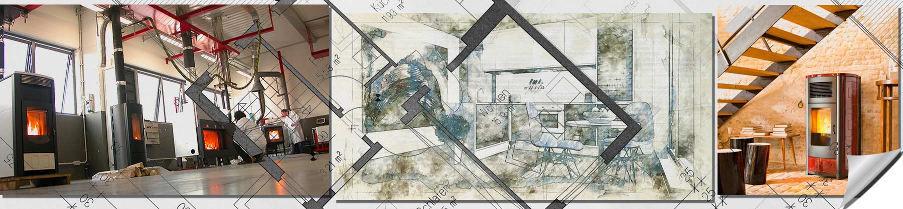 Bildcollage zum Thema Planung