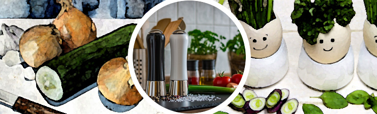 Bildfolge Kräuterdip Zutaten