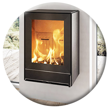 Kaminofen wandhängend TT60W von Termatech