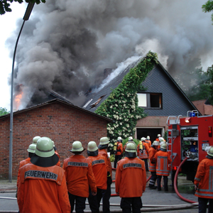 Feuerwehr kann einen Kaminbrand lediglich Abbrennen lassen.