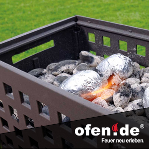 Folienkartofel im Terrassenofen garen - bei ofen.de kaufen