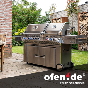 der Napoleon Prestige Pro 825 eignet sich hervorragend zum Rehkeule grillen
