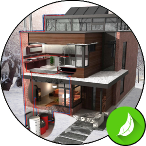 So funktioniert ein Energiesparhaus