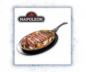 Napoleon Grill- und Bratpfanne Gusseisen
