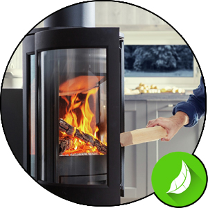 Kaminofen richtig befeuern