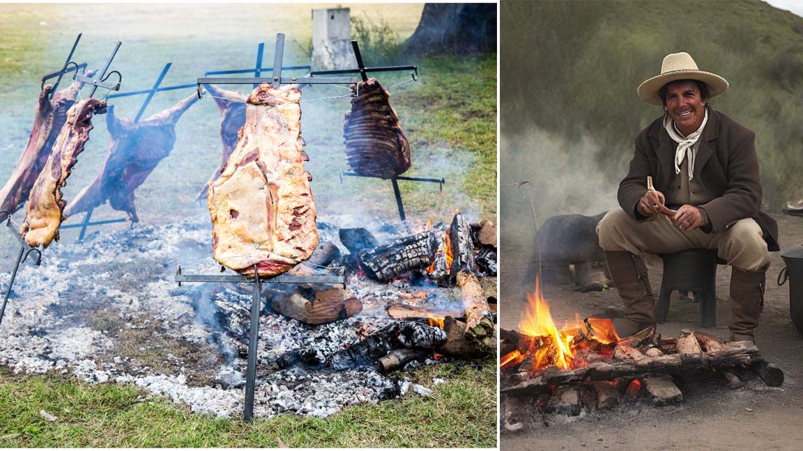 Grillen wie die Gauchos - Asado am Lagerfeuer