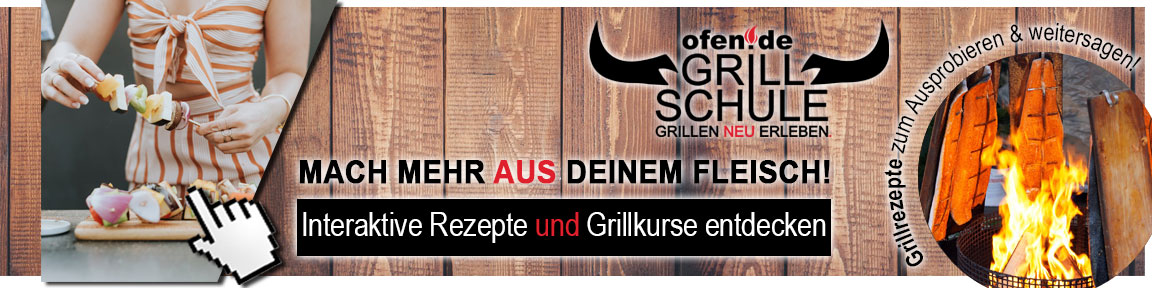 weiterleitendes Bild zur Grillschule und den Rezepten zum Ausprobieren und weitersagen