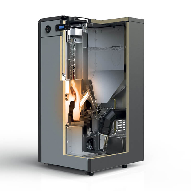 Diagramm-Pelletheizung