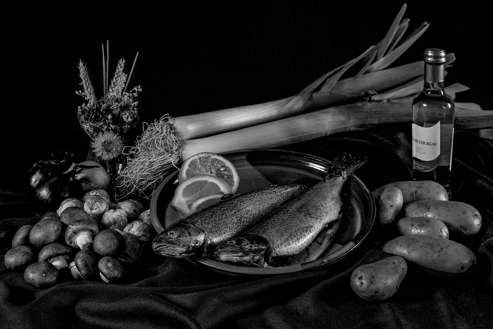 Forelle einfachmal auf dem Grill zubereiten