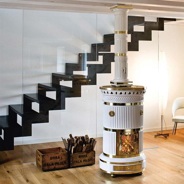 Designer-kamin von Segrio Leoni im Barock-Design