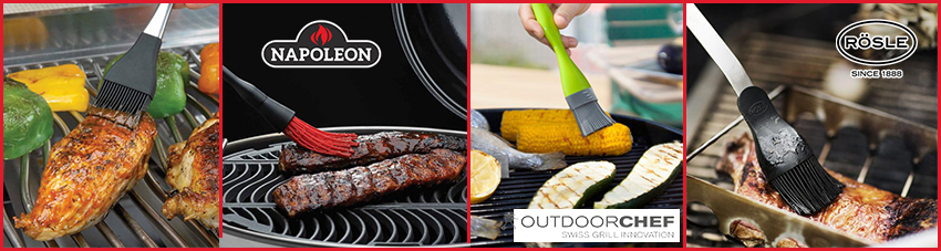 Verschiedene Marinierpinsel gibt es im Onlineshop zu kaufen