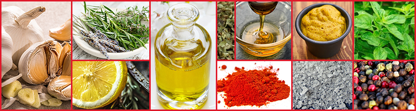 Zutaten Knoblauch-Marinaden-Rezept