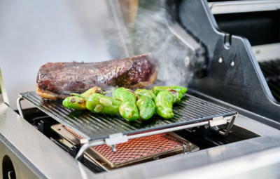 Universalgrillzubehör Blazinglas im Einsatz