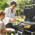 Grill mit vegetarischem Grillgut