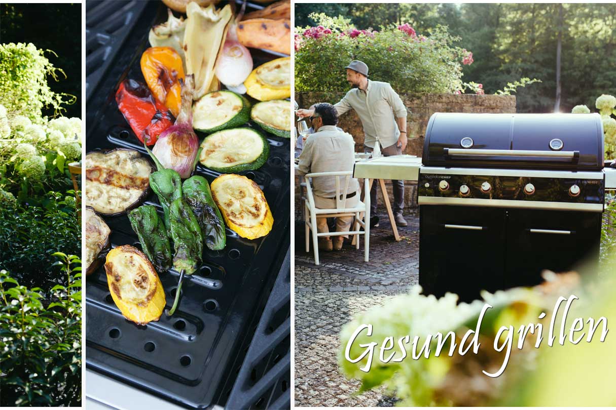 Grillen im Grünen und gesundes Grillgut