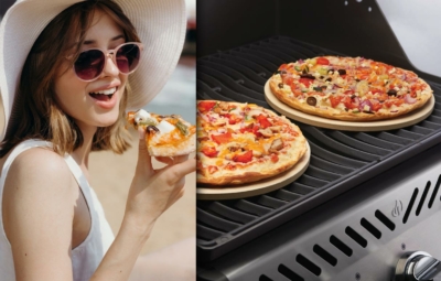 Pizza auf dem Gasgrill zubereiten