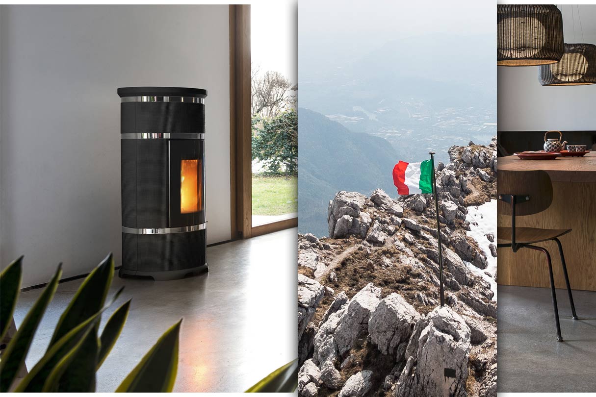 italienische Kamin- und Pelletöfen