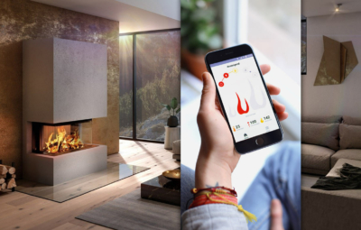 Kamin mit Smartphone steuern