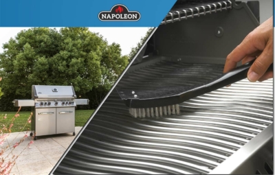 Napoleon Edelstahl-Grillrost reinigen