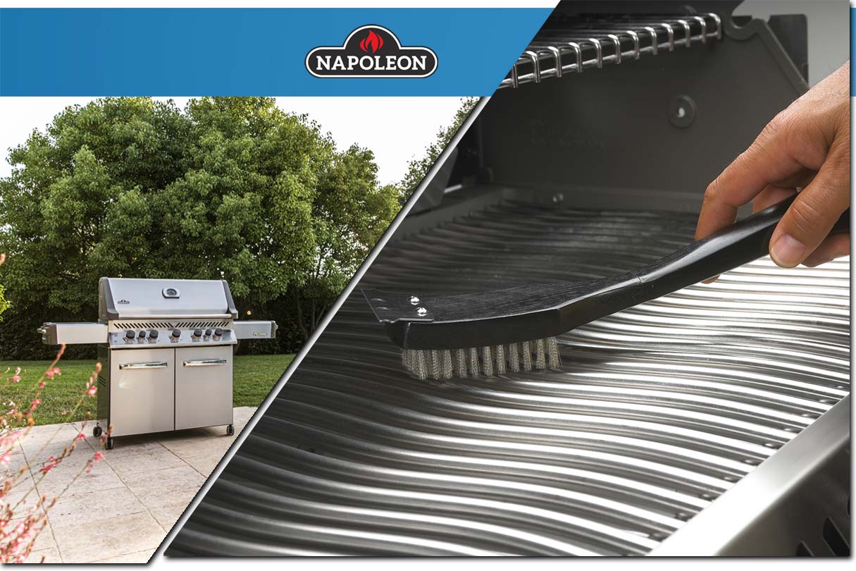 Napoleon Edelstahl-Grillrost reinigen