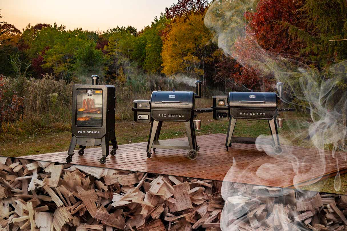 Vertikalsmoker und Pelletsmoker