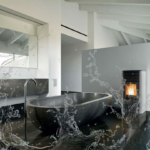 wasserführender Pelletofen