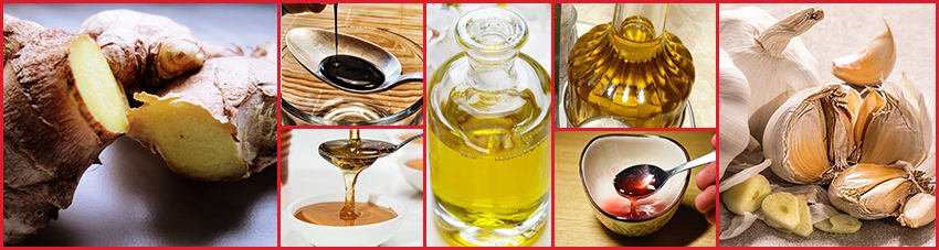 Zutaten Honig-Ingwer-Marinade mit Sherry für exzentrischen Grillgenuss