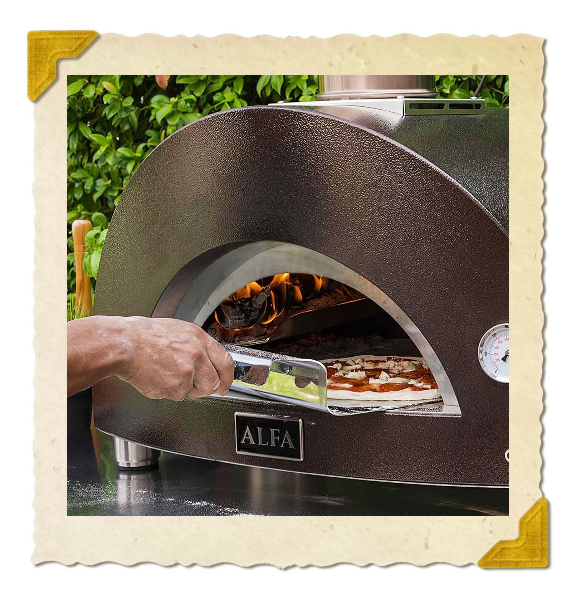 Bild Alfa Pizzaofen zum Brot und Pizza backen