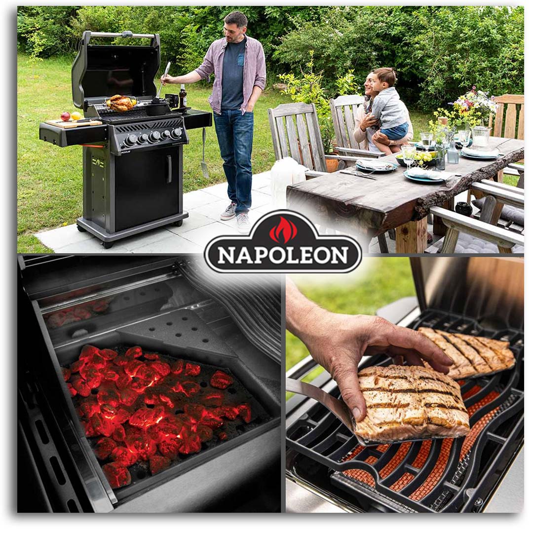 Bild mit Beispiel eines modernen Gasgrills von Napoleon