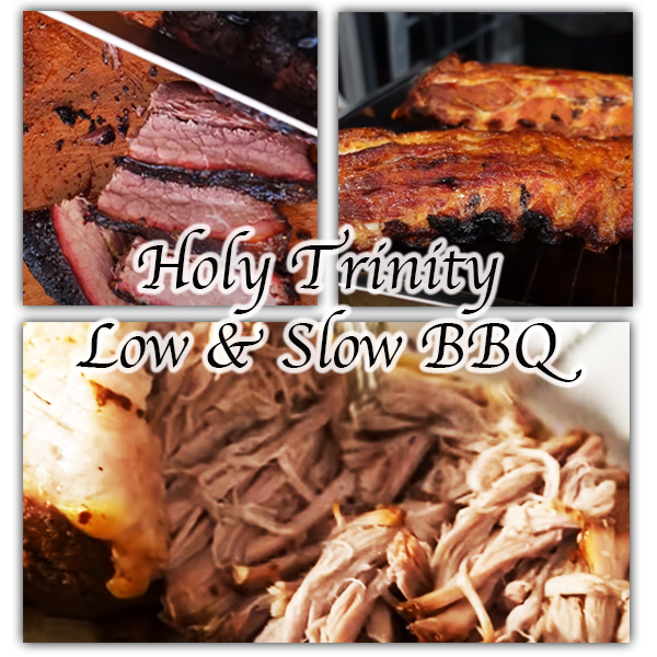 Bild der Holy Trinity des Low & Slow BBQ