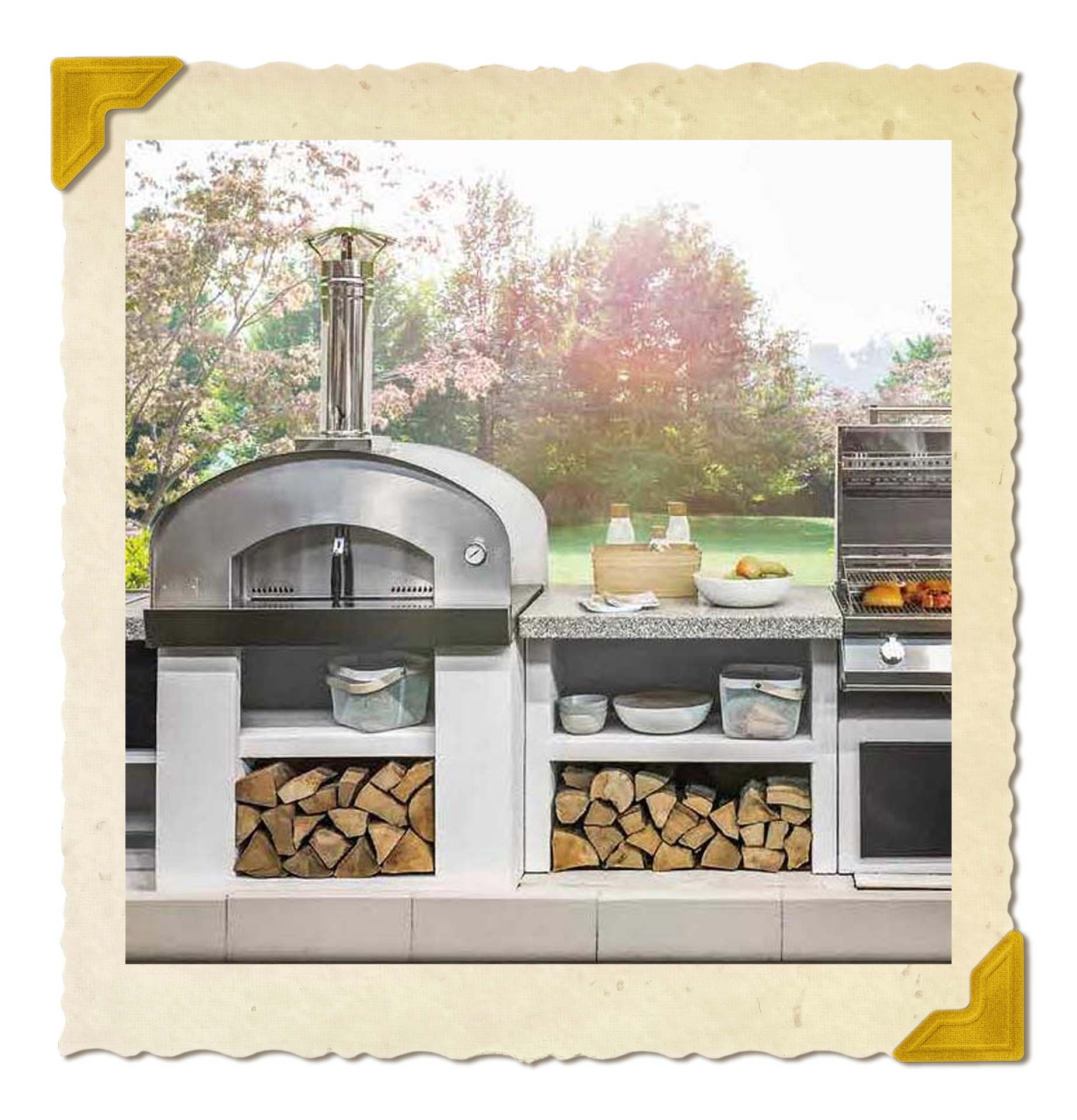 Bild von Pallazzettiofen für Bort und Pizza