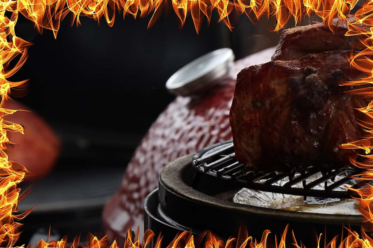 Titelbiild zum Beitrag Grillen mit Keramikgrill