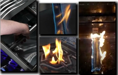 Titelbild Bietrag Gasgrill gelbe Flamme